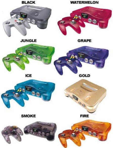 Which Nintendo 64 model color and Nintendo 64 video game were your favorites?