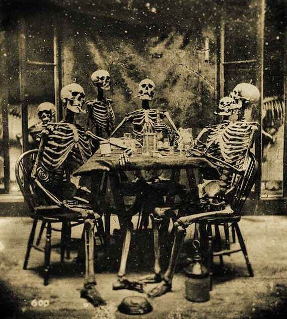 Do you find skeletons scary?