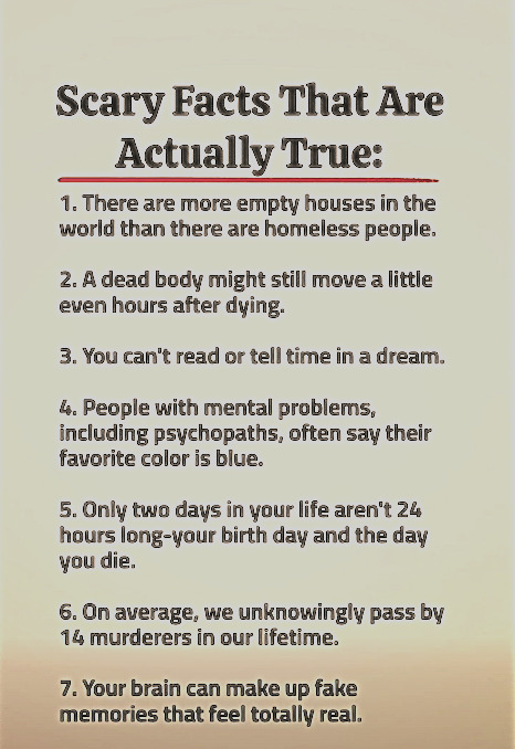 Want to hear some fun facts?