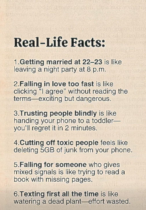 Want to hear some fun facts?