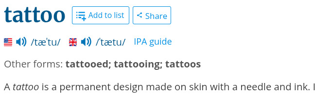 How many tattoos would you ideally want your partner to have?