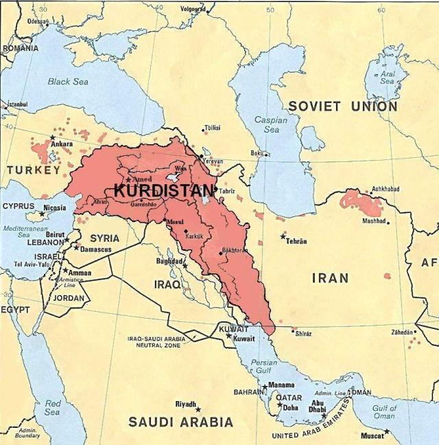 Why do Kurds constantly draw maps in Paint?