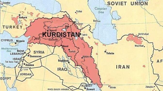 Why do Kurds constantly draw maps in Paint?