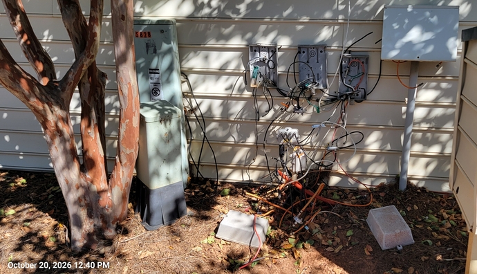 What would you do if your cable company made a mess of their cables and boxes?