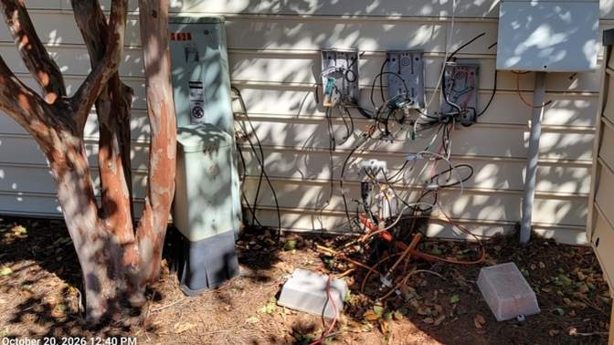 What would you do if your cable company made a mess of their cables and boxes?