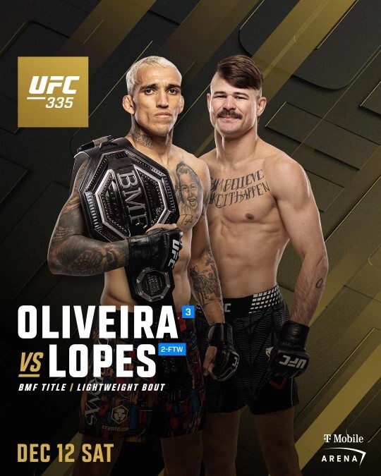 Oliveira vs. Lopez for the BMF title—who’s your pick?