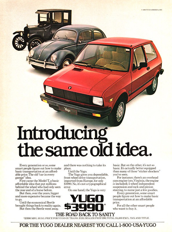 What is the LEAST pretentious car someone can drive?