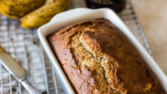 Would you eat a boozy banana bread?