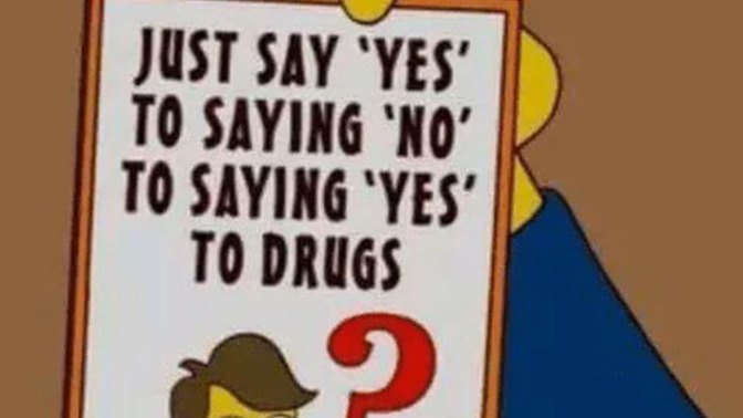 What do YOU say to drugs?