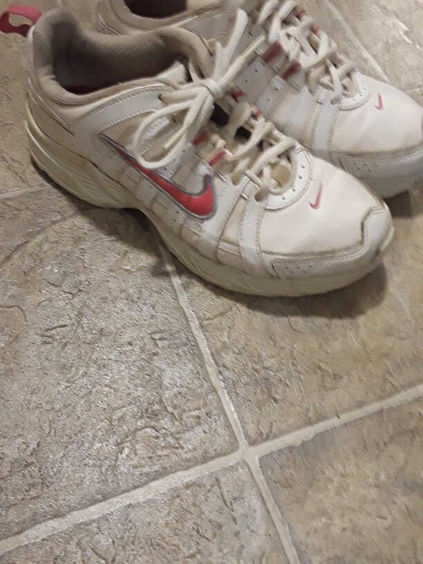 Is it bad I accidentally worn my moms nike to work?