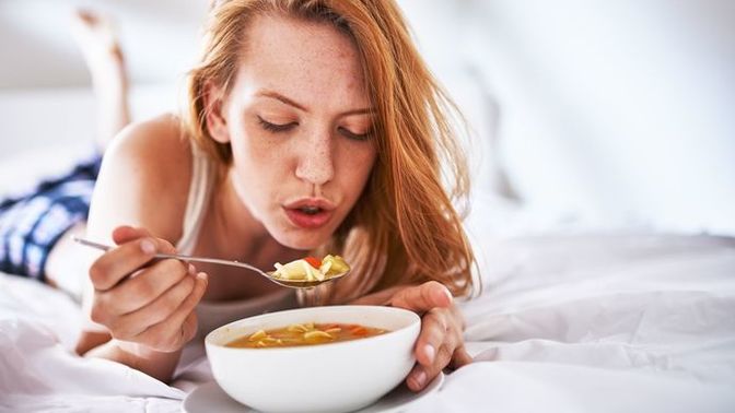 My ex girlfriend is sick. Should I bring her soup, or just leave her alone?