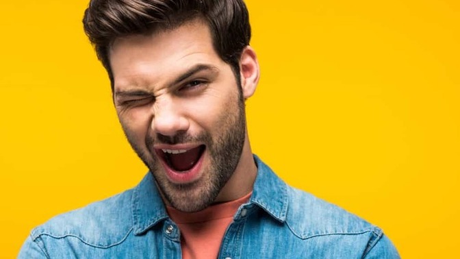 A "Wink" from a French guy meaning?