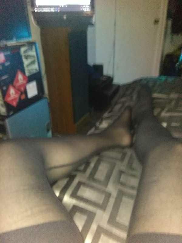 My sister walks around our house in just pantyhose and a bra is that normal?